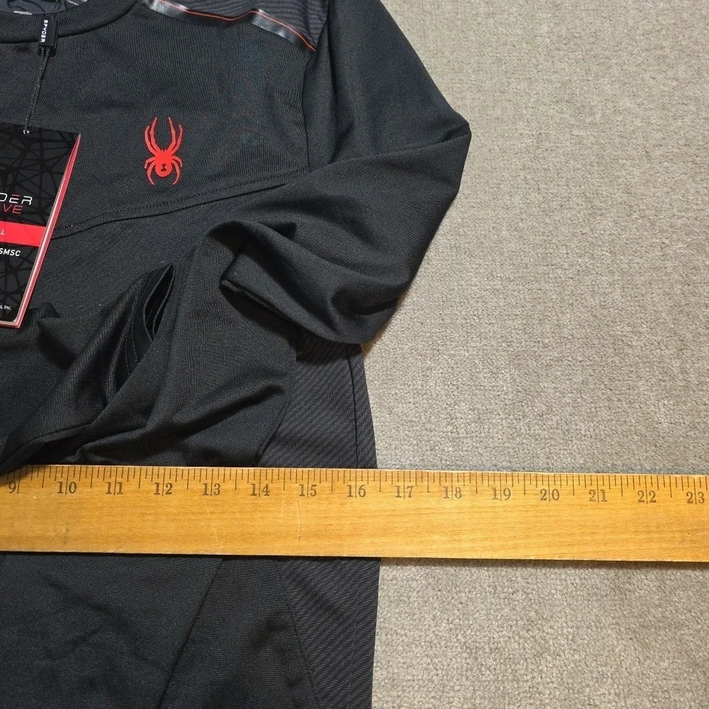 NWT Spyder ProWeb Active‎ Men's Black  Sleeve Small Undershirt Msrp 79